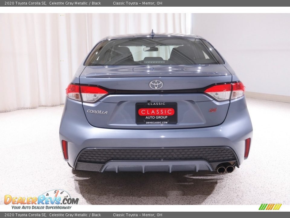 2020 Toyota Corolla SE Celestite Gray Metallic / Black Photo #16