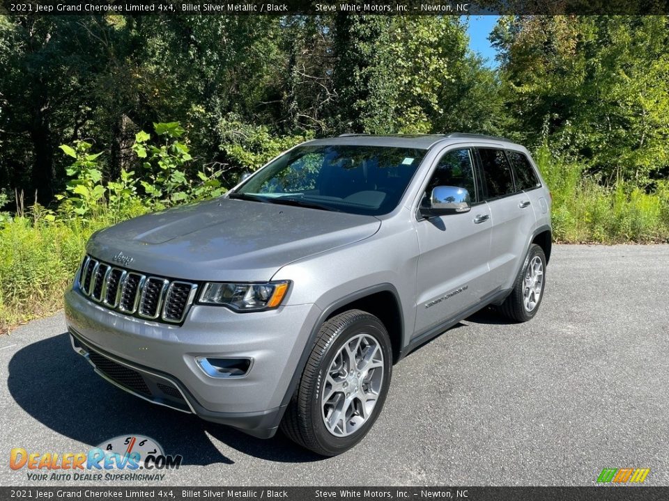 2021 Jeep Grand Cherokee Limited 4x4 Billet Silver Metallic / Black Photo #2