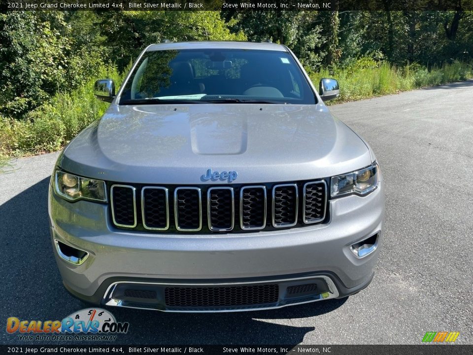 2021 Jeep Grand Cherokee Limited 4x4 Billet Silver Metallic / Black Photo #3