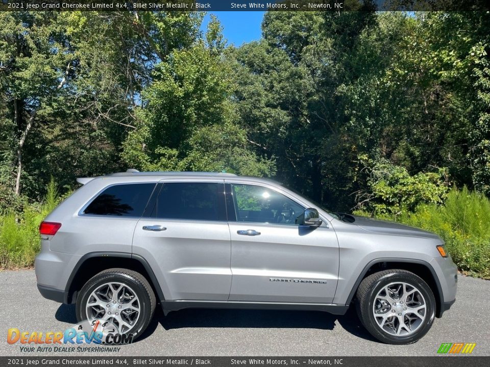 Billet Silver Metallic 2021 Jeep Grand Cherokee Limited 4x4 Photo #5