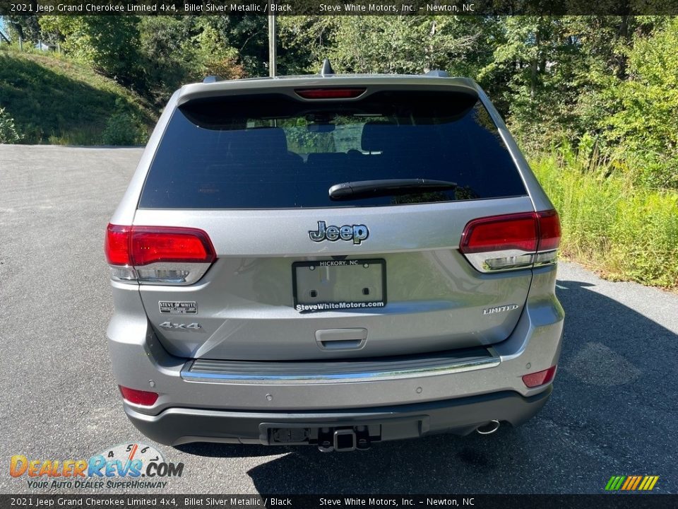 2021 Jeep Grand Cherokee Limited 4x4 Billet Silver Metallic / Black Photo #7