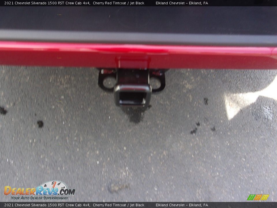 2021 Chevrolet Silverado 1500 RST Crew Cab 4x4 Cherry Red Tintcoat / Jet Black Photo #11