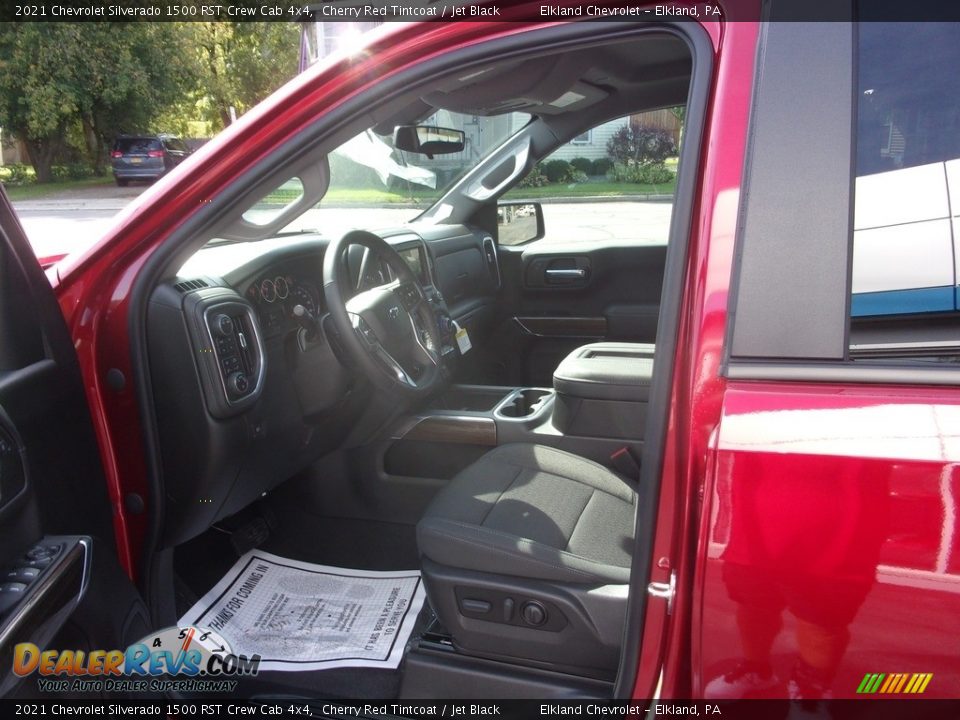 2021 Chevrolet Silverado 1500 RST Crew Cab 4x4 Cherry Red Tintcoat / Jet Black Photo #15
