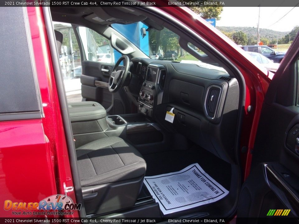 2021 Chevrolet Silverado 1500 RST Crew Cab 4x4 Cherry Red Tintcoat / Jet Black Photo #18