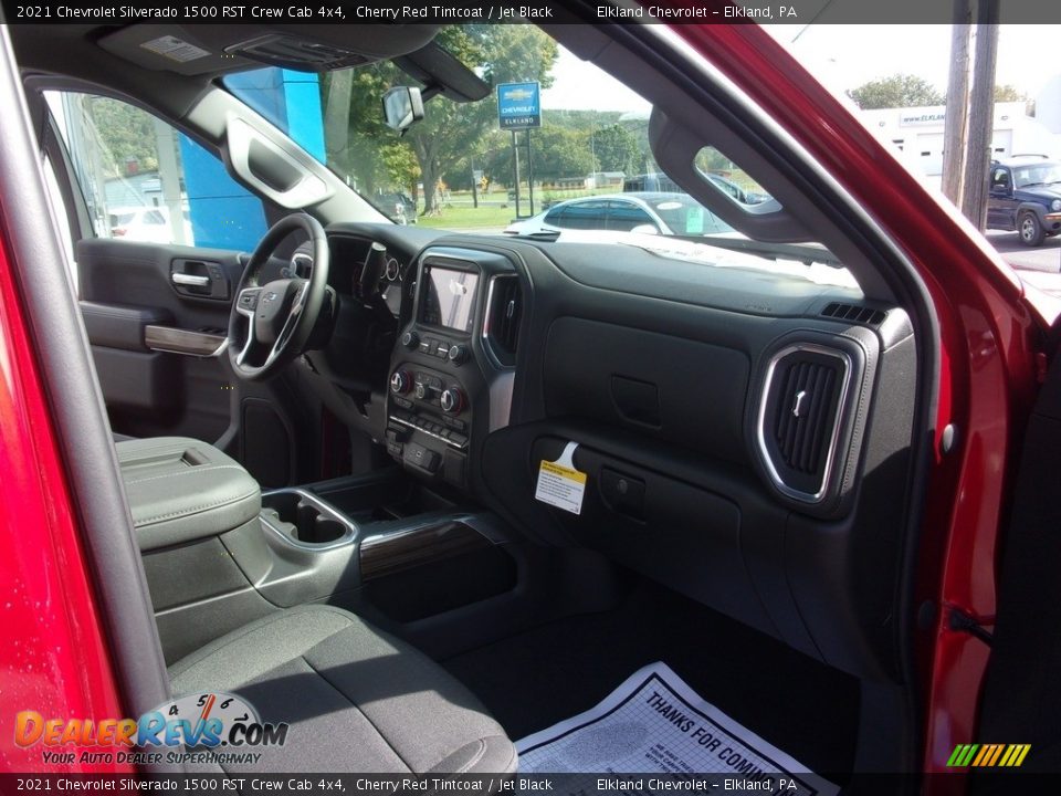2021 Chevrolet Silverado 1500 RST Crew Cab 4x4 Cherry Red Tintcoat / Jet Black Photo #19