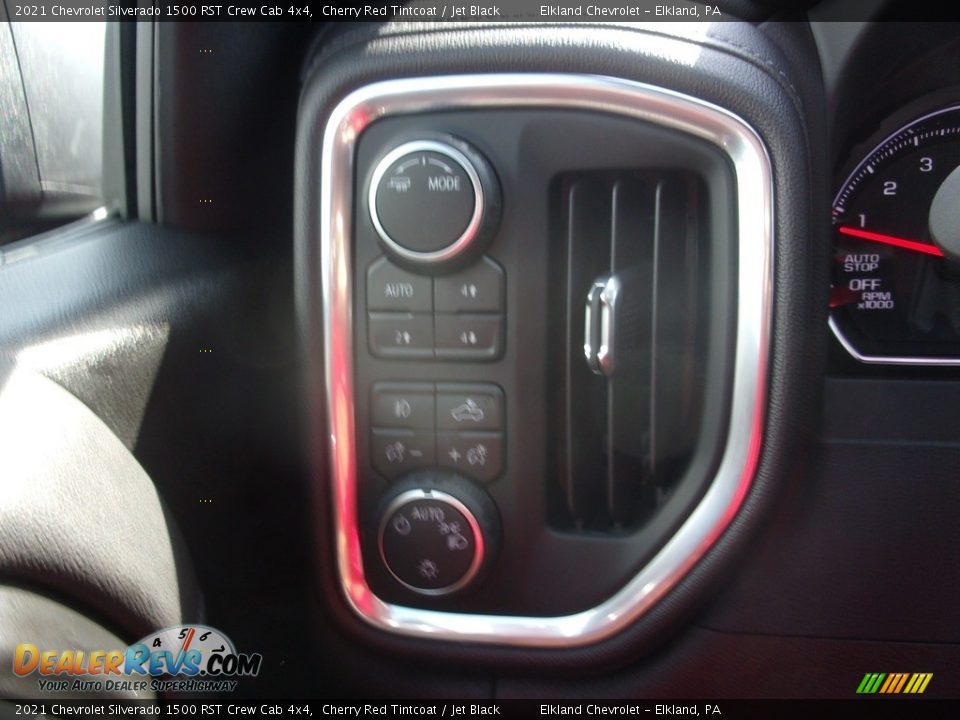2021 Chevrolet Silverado 1500 RST Crew Cab 4x4 Cherry Red Tintcoat / Jet Black Photo #26