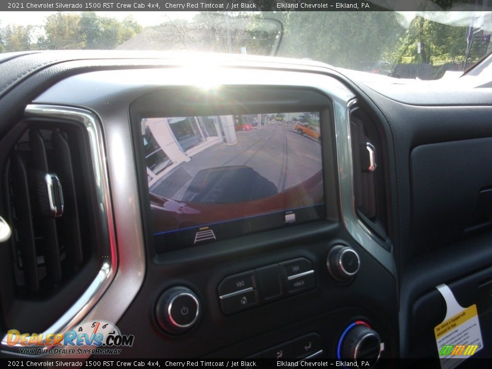 2021 Chevrolet Silverado 1500 RST Crew Cab 4x4 Cherry Red Tintcoat / Jet Black Photo #29
