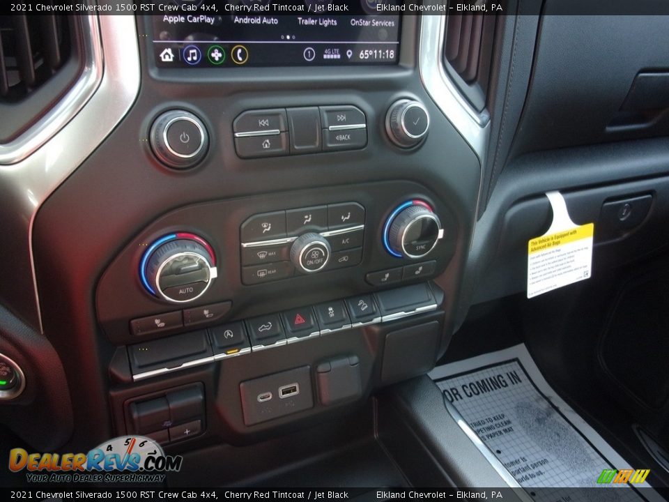 2021 Chevrolet Silverado 1500 RST Crew Cab 4x4 Cherry Red Tintcoat / Jet Black Photo #30