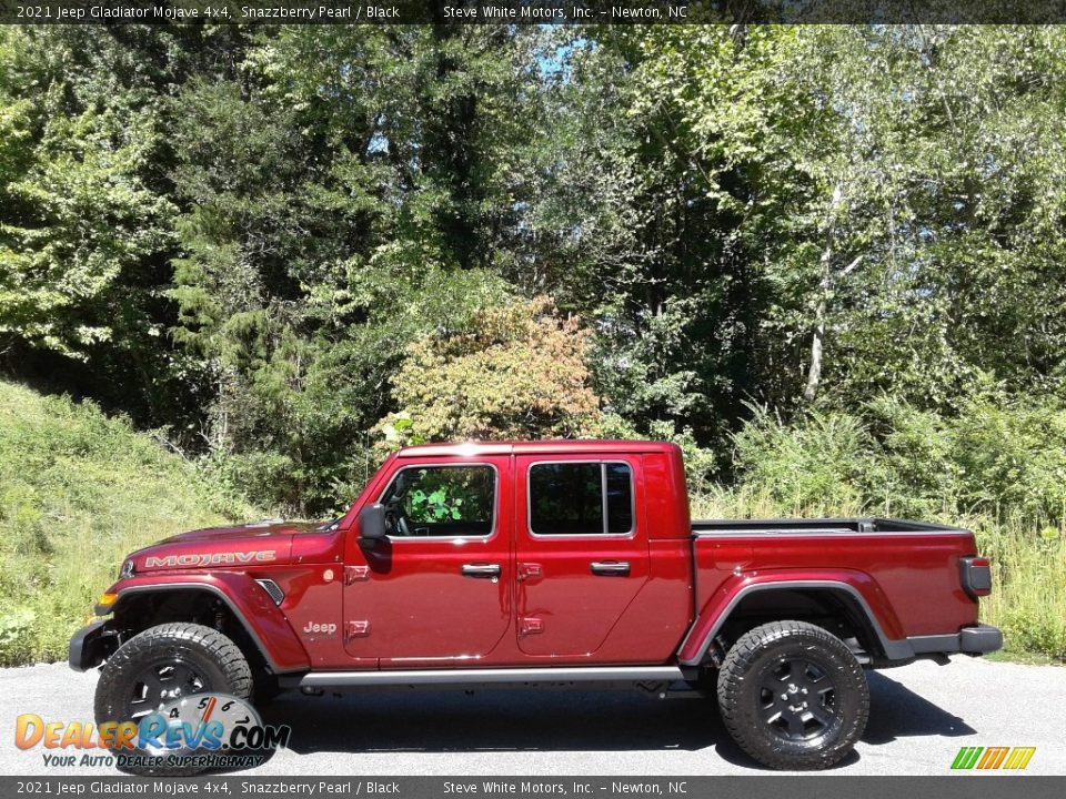 2021 Jeep Gladiator Mojave 4x4 Snazzberry Pearl / Black Photo #1