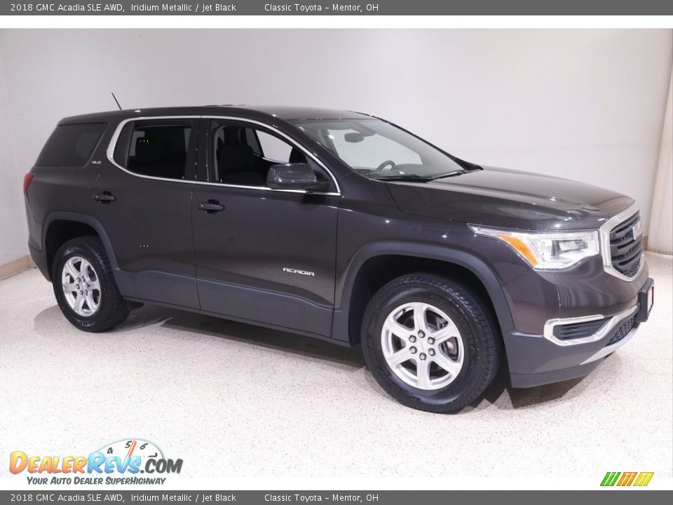 Iridium Metallic 2018 GMC Acadia SLE AWD Photo #1