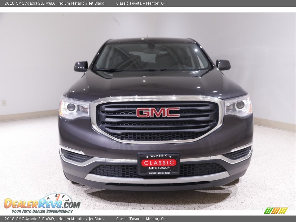 2018 GMC Acadia SLE AWD Iridium Metallic / Jet Black Photo #2