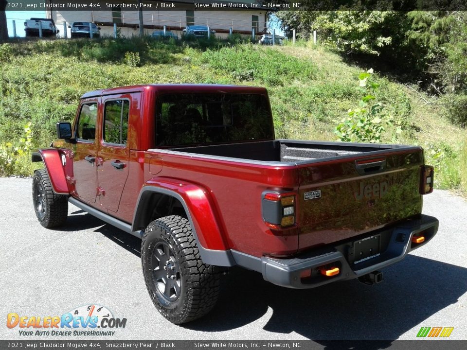 2021 Jeep Gladiator Mojave 4x4 Snazzberry Pearl / Black Photo #9