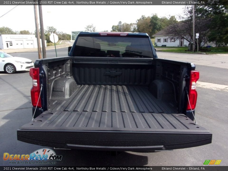 2021 Chevrolet Silverado 1500 RST Crew Cab 4x4 Northsky Blue Metallic / Gideon/Very Dark Atmosphere Photo #10