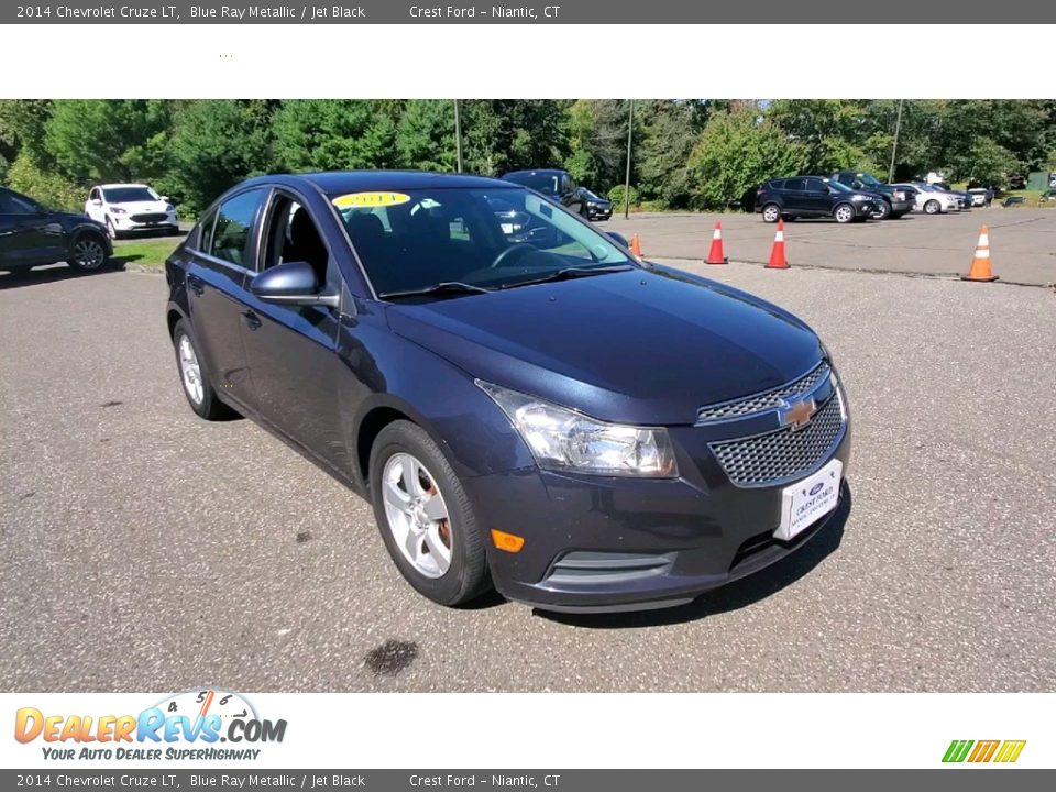 2014 Chevrolet Cruze LT Blue Ray Metallic / Jet Black Photo #1