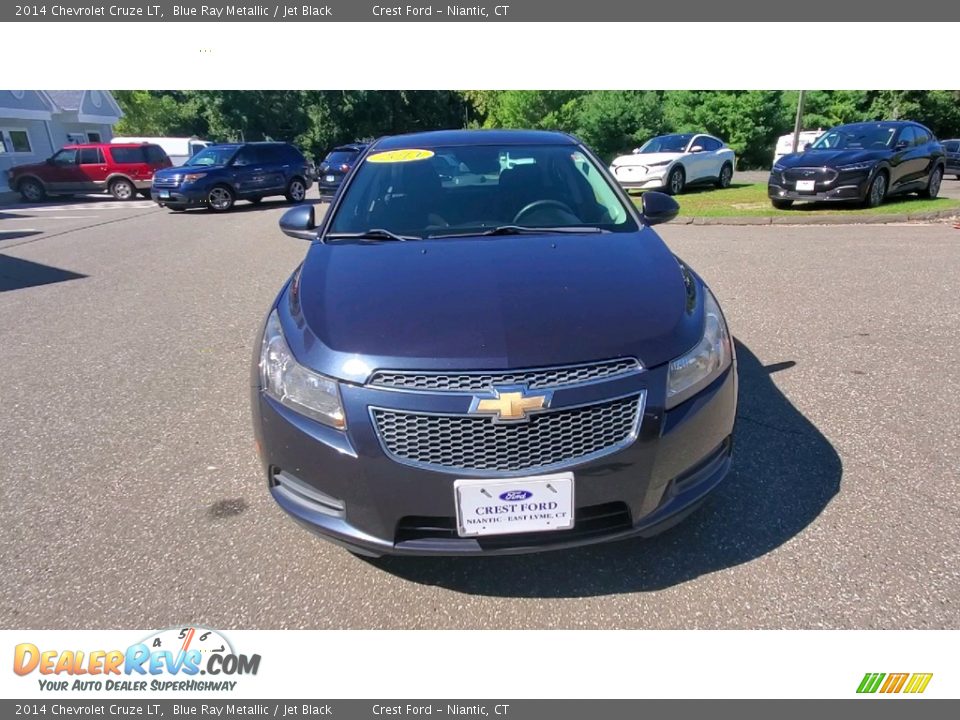 2014 Chevrolet Cruze LT Blue Ray Metallic / Jet Black Photo #2
