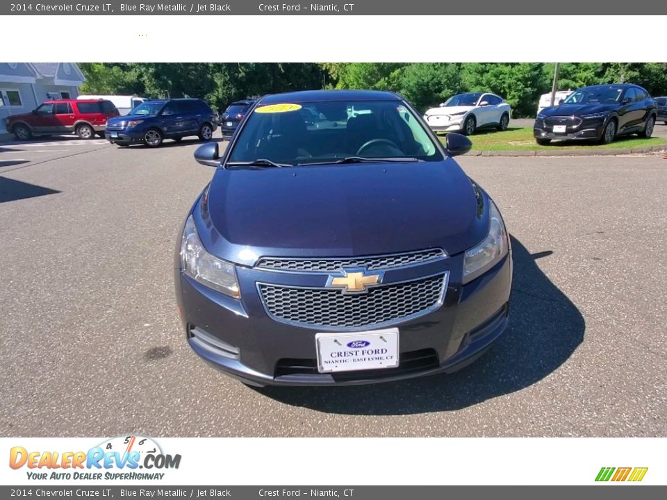 2014 Chevrolet Cruze LT Blue Ray Metallic / Jet Black Photo #2