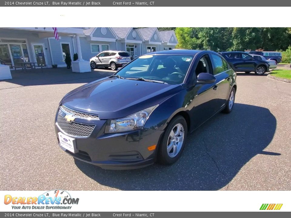 2014 Chevrolet Cruze LT Blue Ray Metallic / Jet Black Photo #3