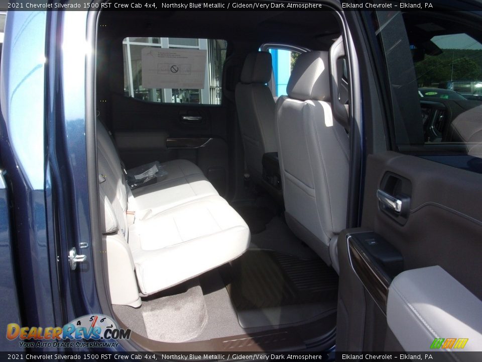 2021 Chevrolet Silverado 1500 RST Crew Cab 4x4 Northsky Blue Metallic / Gideon/Very Dark Atmosphere Photo #21
