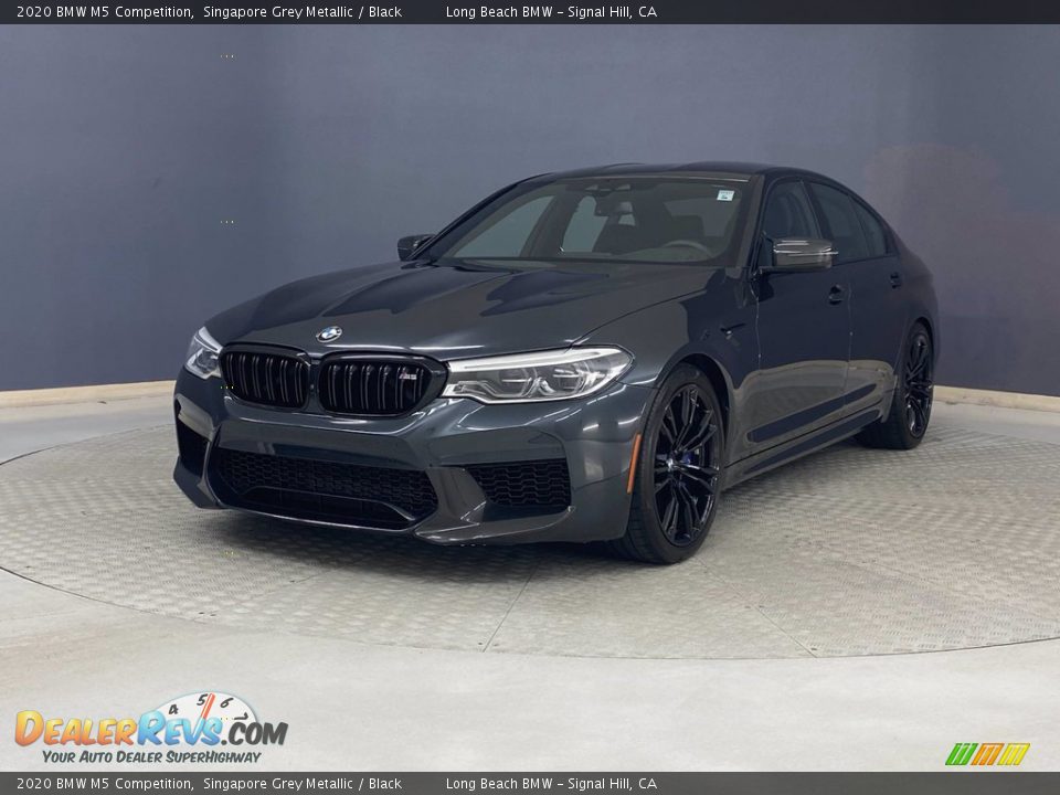 Singapore Grey Metallic 2020 BMW M5 Competition Photo #3