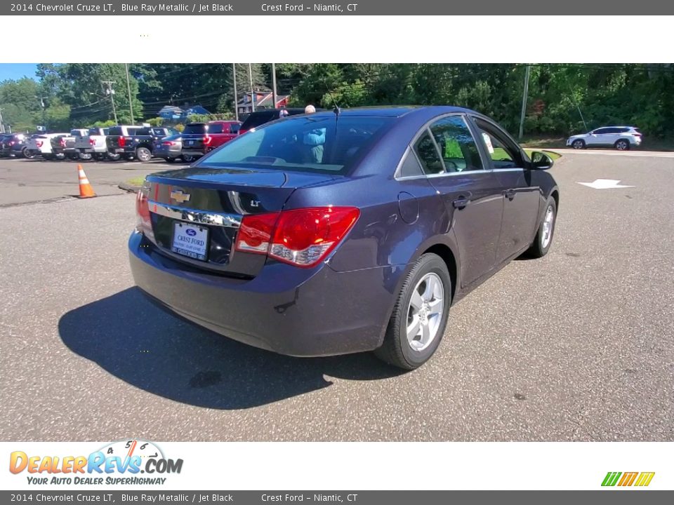 2014 Chevrolet Cruze LT Blue Ray Metallic / Jet Black Photo #7