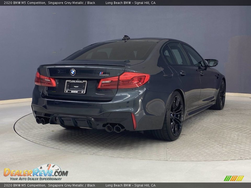 2020 BMW M5 Competition Singapore Grey Metallic / Black Photo #5
