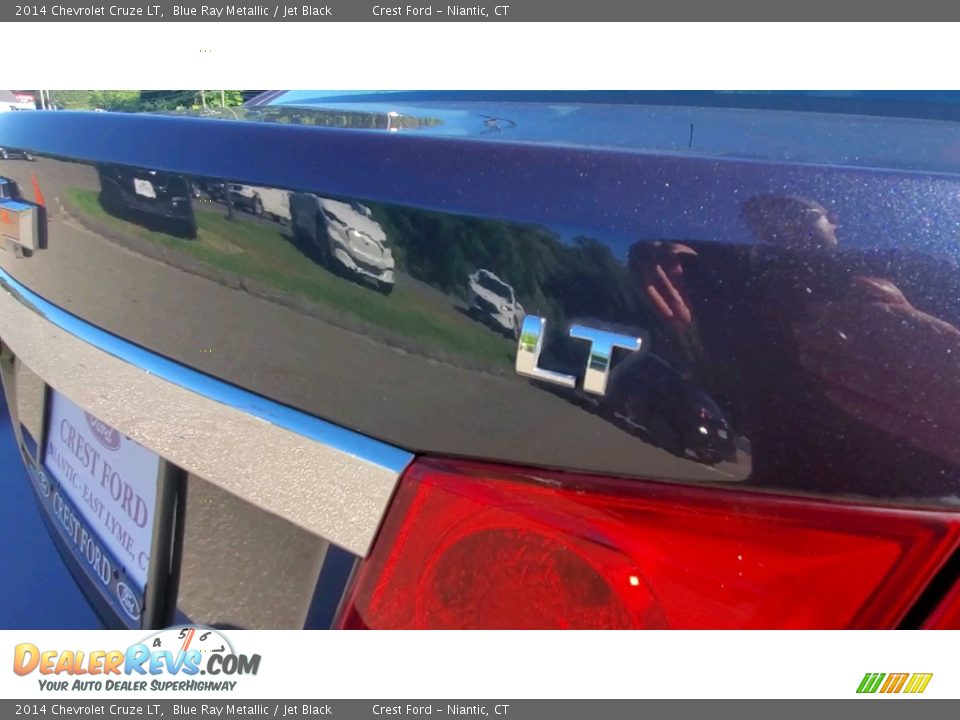 2014 Chevrolet Cruze LT Blue Ray Metallic / Jet Black Photo #9