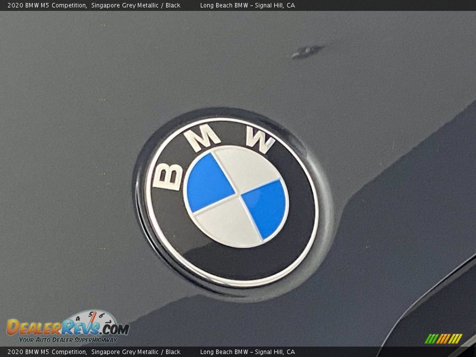 2020 BMW M5 Competition Singapore Grey Metallic / Black Photo #7
