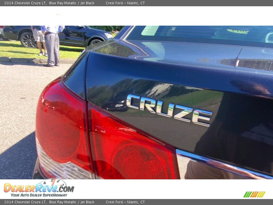 2014 Chevrolet Cruze LT Blue Ray Metallic / Jet Black Photo #10