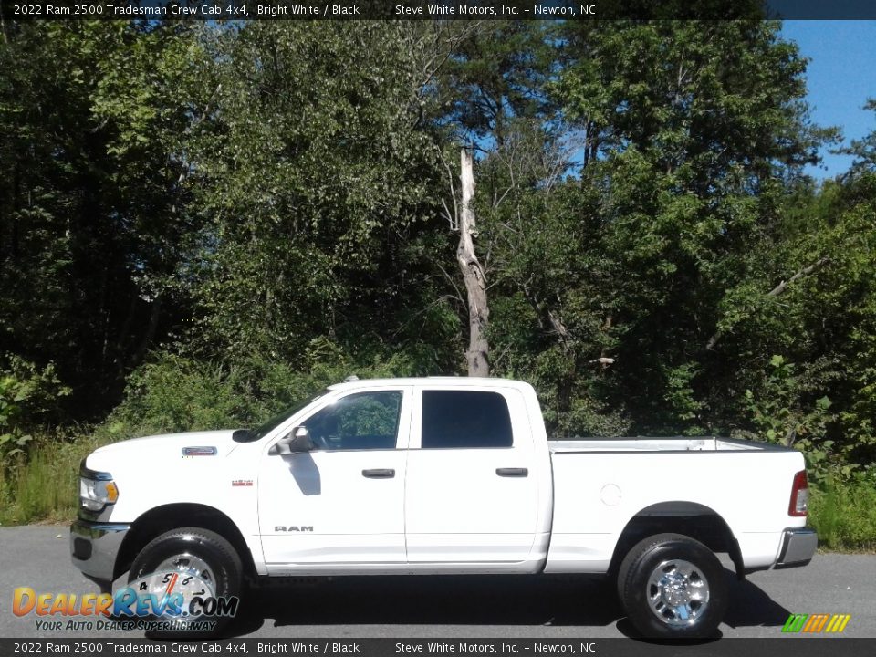 2022 Ram 2500 Tradesman Crew Cab 4x4 Bright White / Black Photo #1