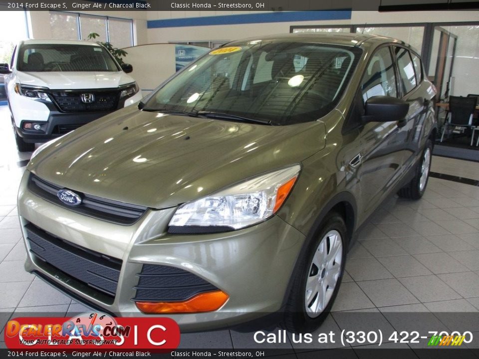 2014 Ford Escape S Ginger Ale / Charcoal Black Photo #1