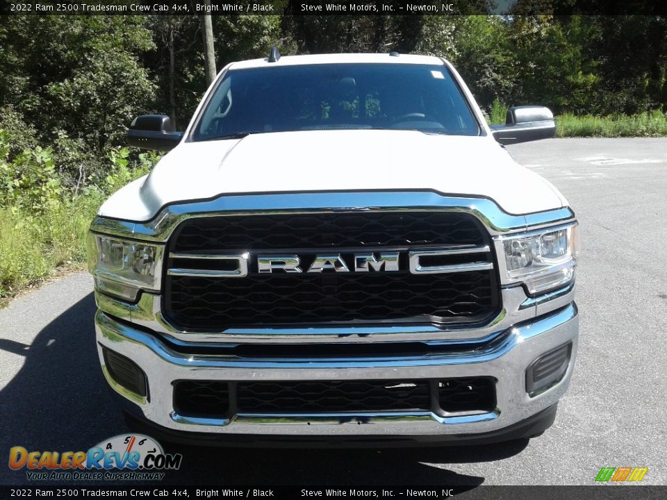 2022 Ram 2500 Tradesman Crew Cab 4x4 Bright White / Black Photo #3