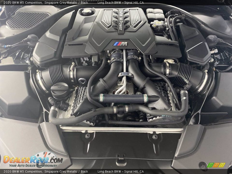 2020 BMW M5 Competition 4.4 Liter M TwinPower Turbocharged DOHC 32-Valve VVT V8 Engine Photo #11