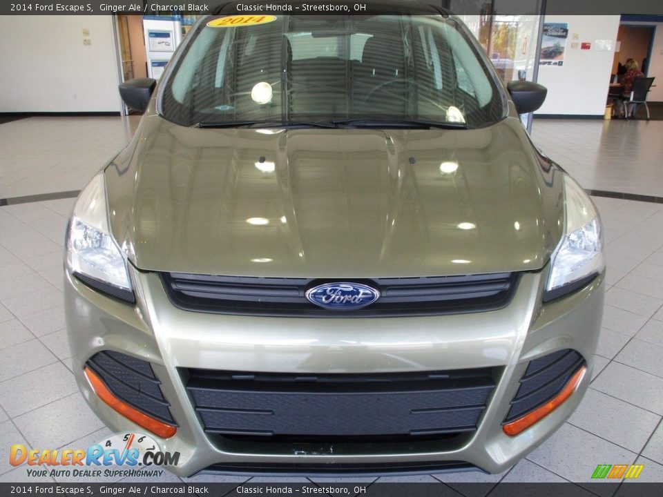2014 Ford Escape S Ginger Ale / Charcoal Black Photo #2