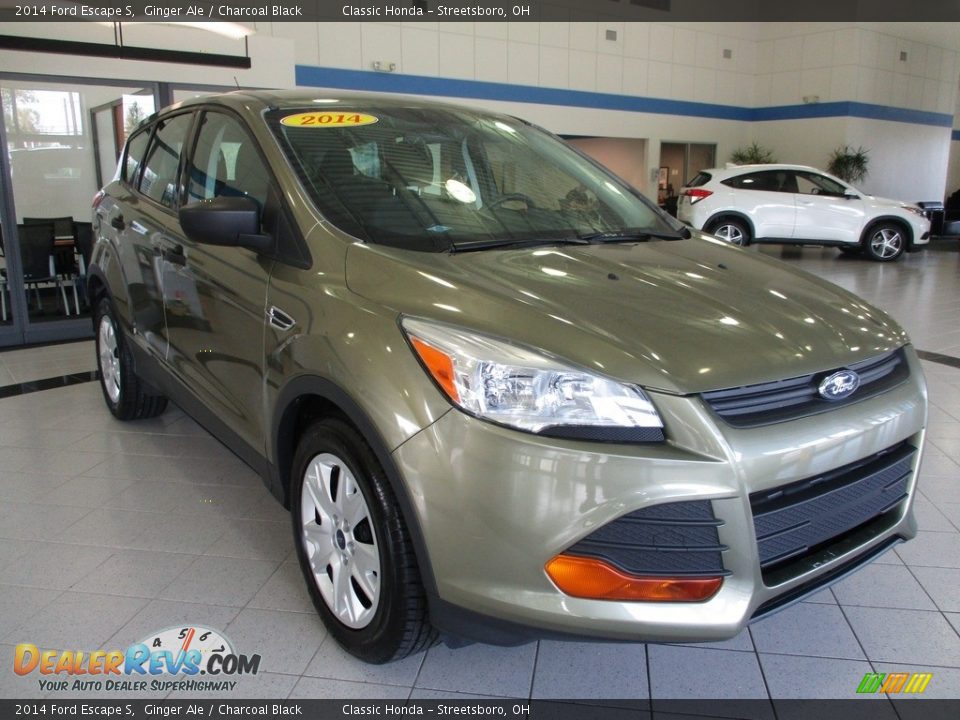 2014 Ford Escape S Ginger Ale / Charcoal Black Photo #3