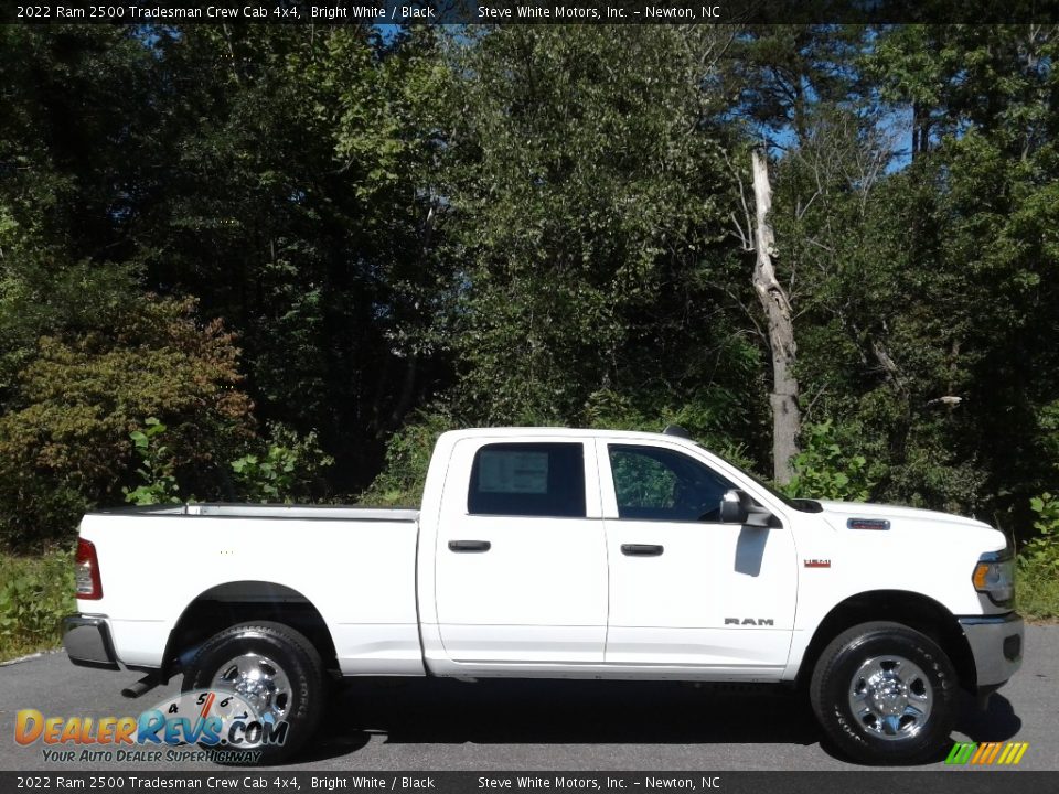 2022 Ram 2500 Tradesman Crew Cab 4x4 Bright White / Black Photo #5