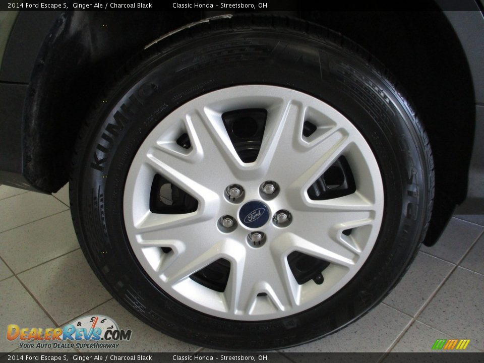 2014 Ford Escape S Ginger Ale / Charcoal Black Photo #6
