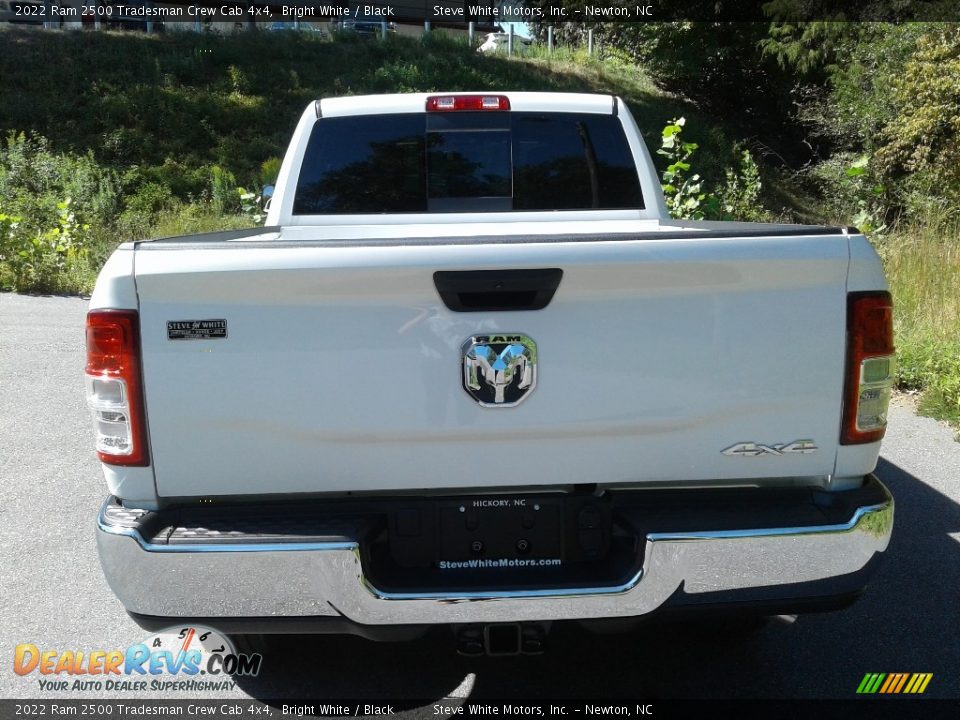 2022 Ram 2500 Tradesman Crew Cab 4x4 Bright White / Black Photo #7