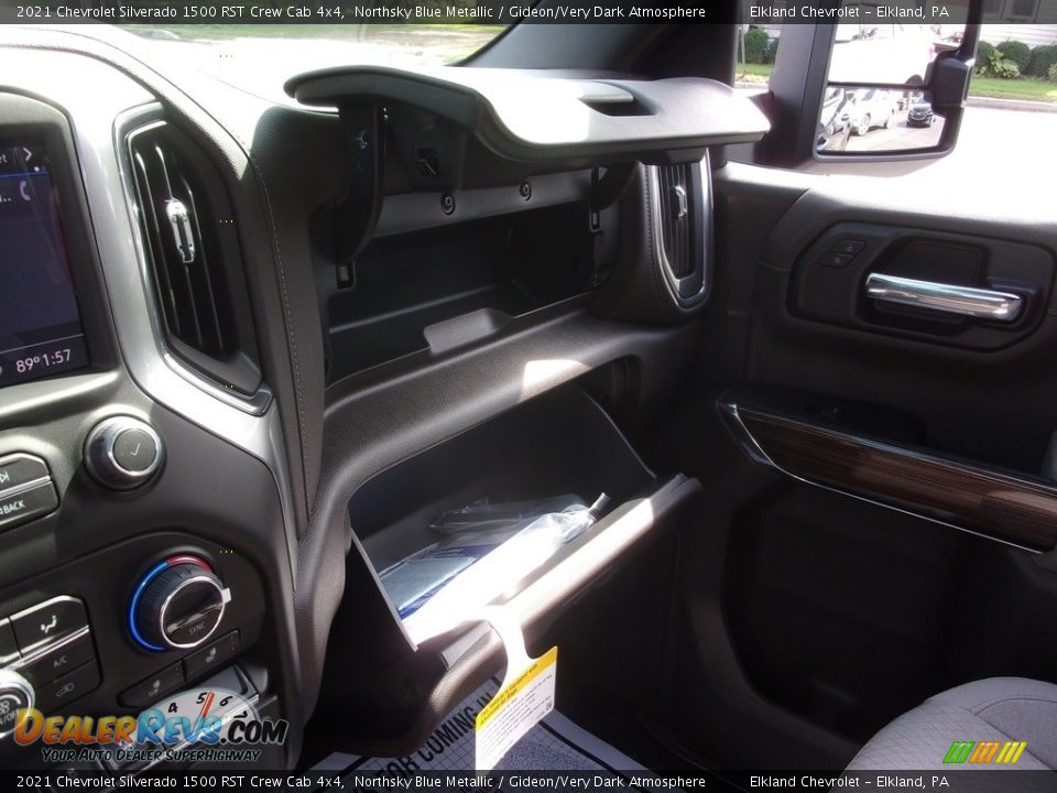 2021 Chevrolet Silverado 1500 RST Crew Cab 4x4 Northsky Blue Metallic / Gideon/Very Dark Atmosphere Photo #36