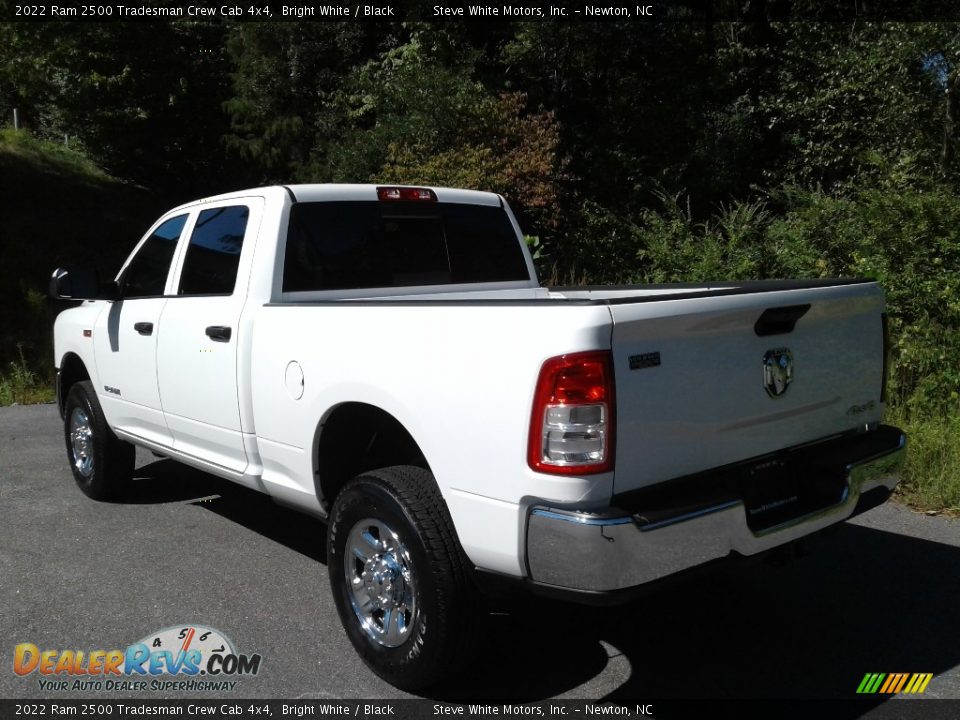 2022 Ram 2500 Tradesman Crew Cab 4x4 Bright White / Black Photo #9