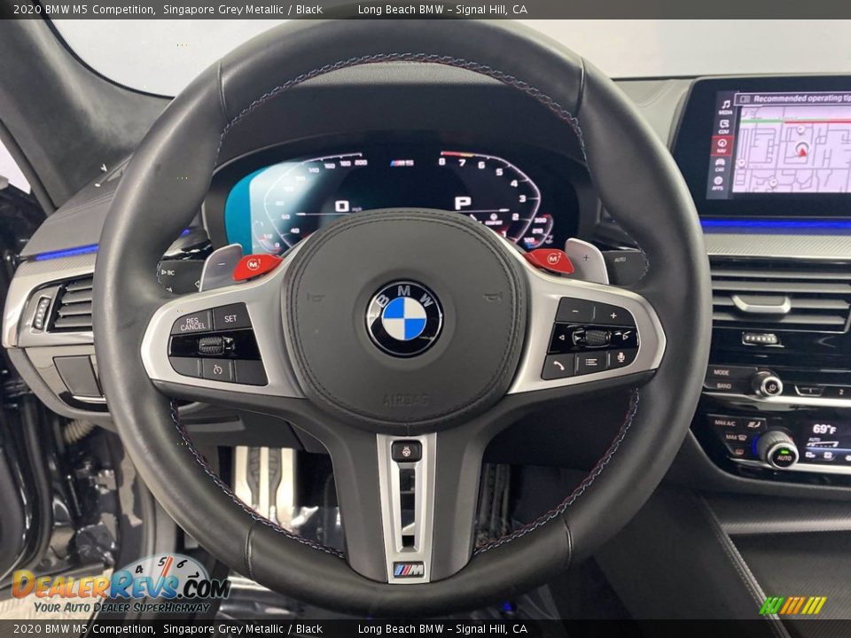 2020 BMW M5 Competition Steering Wheel Photo #17