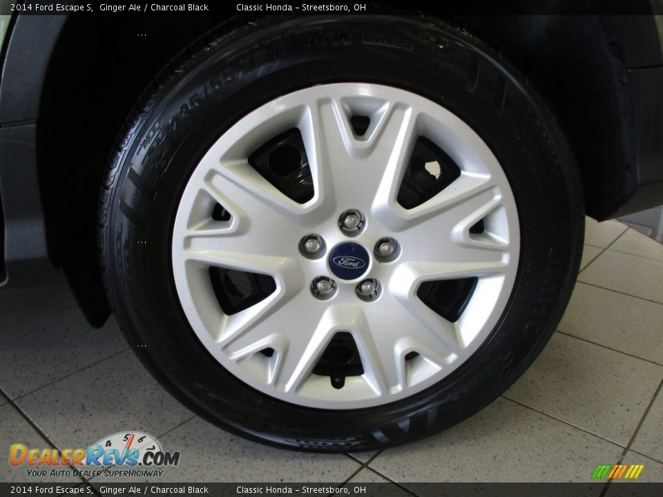 2014 Ford Escape S Ginger Ale / Charcoal Black Photo #11