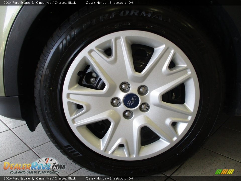 2014 Ford Escape S Ginger Ale / Charcoal Black Photo #12