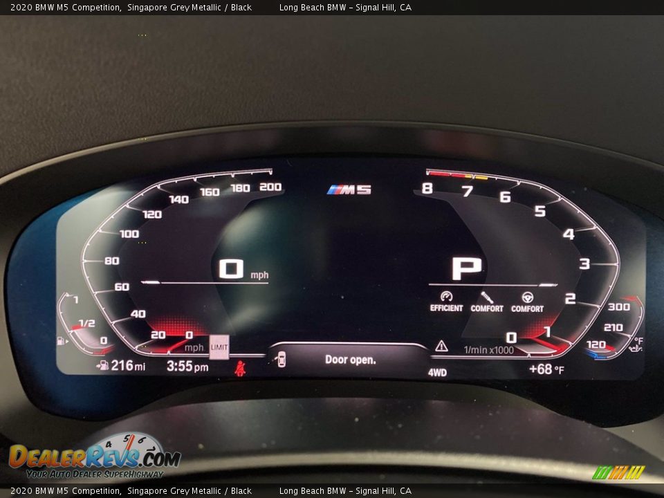 2020 BMW M5 Competition Gauges Photo #20