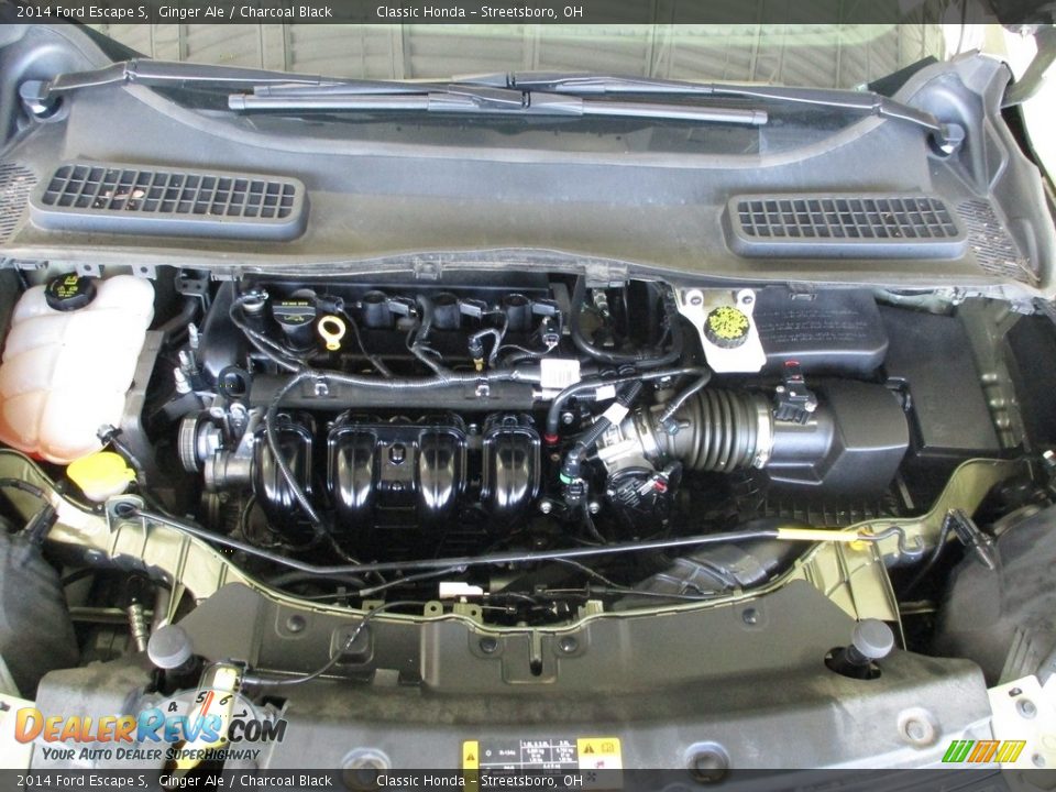2014 Ford Escape S Ginger Ale / Charcoal Black Photo #15