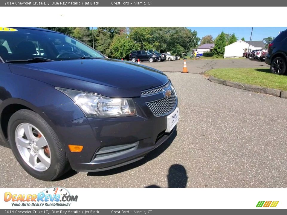 2014 Chevrolet Cruze LT Blue Ray Metallic / Jet Black Photo #27