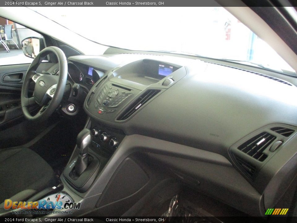 2014 Ford Escape S Ginger Ale / Charcoal Black Photo #17