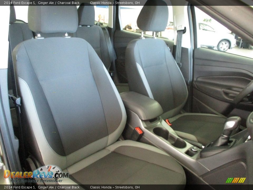 2014 Ford Escape S Ginger Ale / Charcoal Black Photo #18