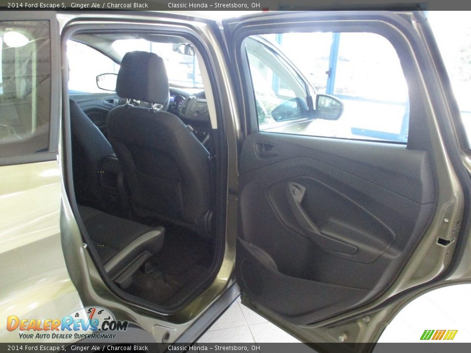 2014 Ford Escape S Ginger Ale / Charcoal Black Photo #19