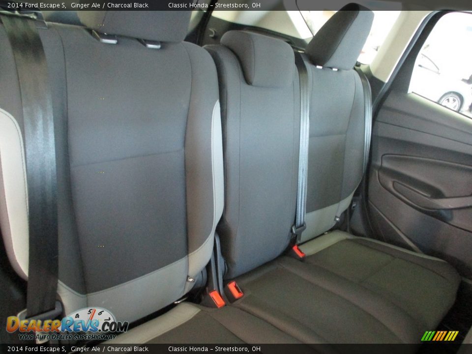 2014 Ford Escape S Ginger Ale / Charcoal Black Photo #21