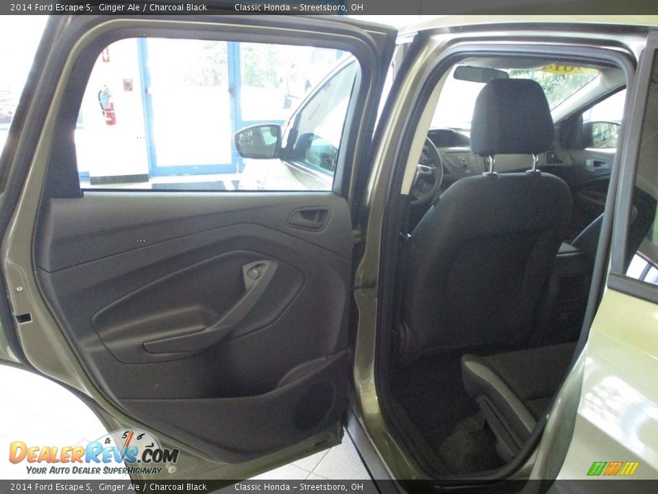 2014 Ford Escape S Ginger Ale / Charcoal Black Photo #22